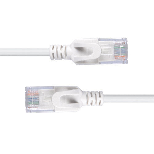 Lindy 1m Cat6A U/UTP Ultra Slim Network Cable Grey