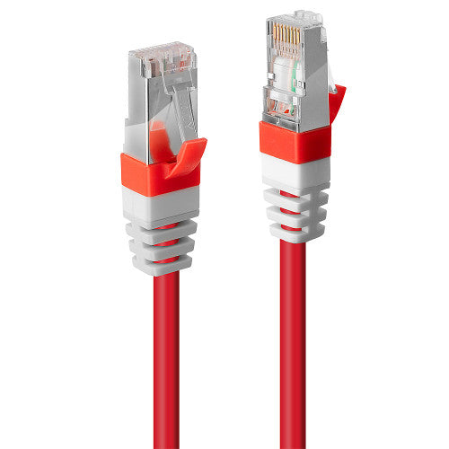 Lindy 2m Cat6A S/FTP LSZH Gigabit Network Cable Red