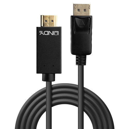 Lindy 2m DisplayPort to HDMI 10.2G Cable