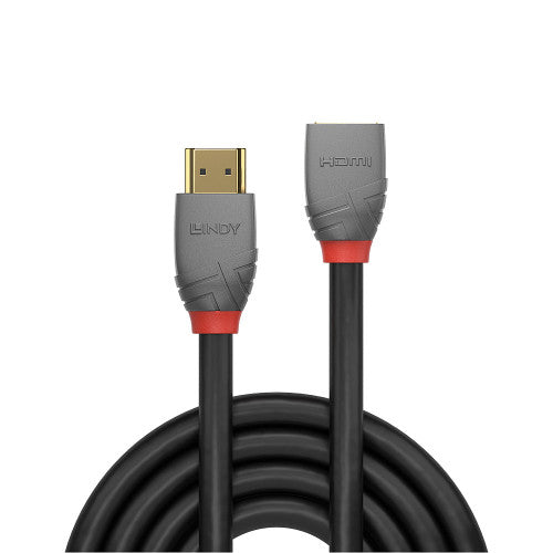 Lindy 2m High Speed HDMI Extension Cable Anthra Line