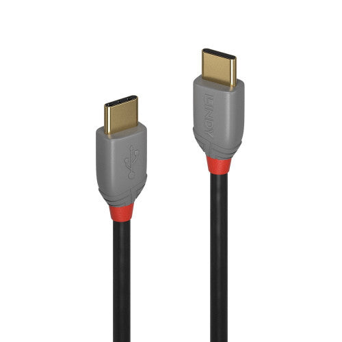 Lindy 3m USB 2.0 Type C to C Cable Anthra Line