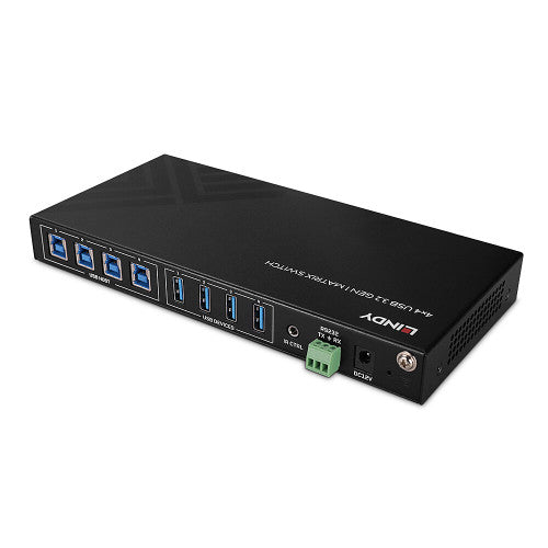 Lindy 4x4 USB 3.2 Gen 1 Matrix Switch