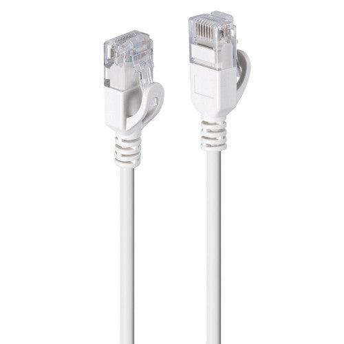 Lindy 5m Cat6A U/UTP Ultra Slim Network Cable Grey