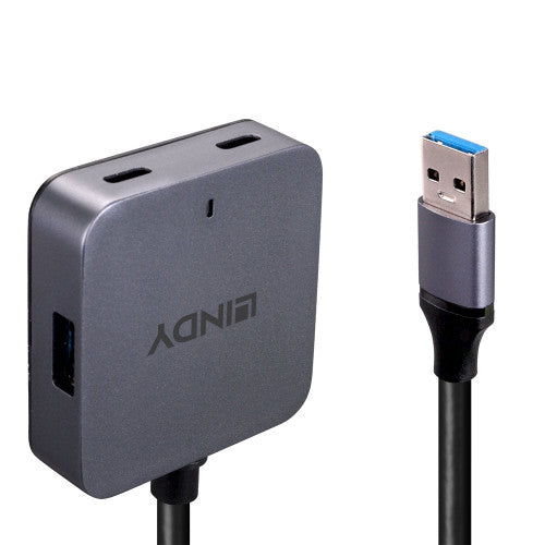 Lindy 5m USB 3.0 Hub 4 Ports