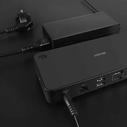 Lindy DST-Pro Universal USB-C and Type A Hybrid Laptop Docking Station