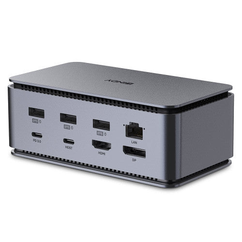 Lindy DST-Pro USB4 USB-C Laptop Docking Station