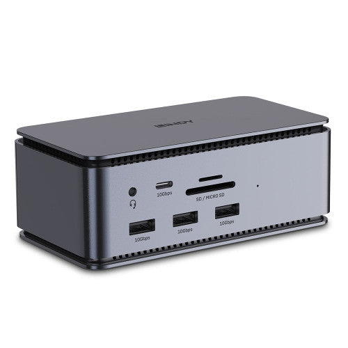 Lindy DST-Pro USB4 USB-C Laptop Docking Station