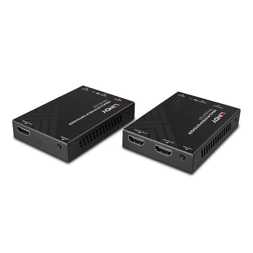 Lindy HDMI and IR over IP Extender Kit, Includes Transmitter and Receiver