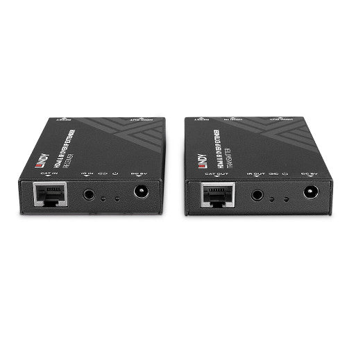 Lindy HDMI and IR over IP Extender Kit, Includes Transmitter and Receiver