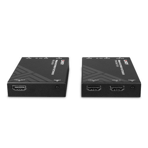 Lindy HDMI and IR over IP Extender Kit, Includes Transmitter and Receiver