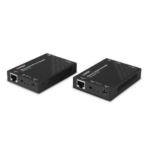 Lindy HDMI and IR over IP Extender Kit, Includes Transmitter and Receiver