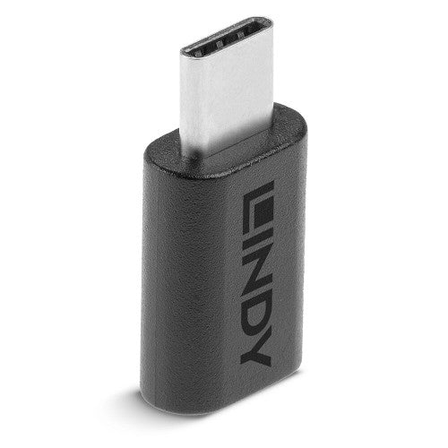 Lindy USB 2.0 Type C Male to Micro-B Female Adapter