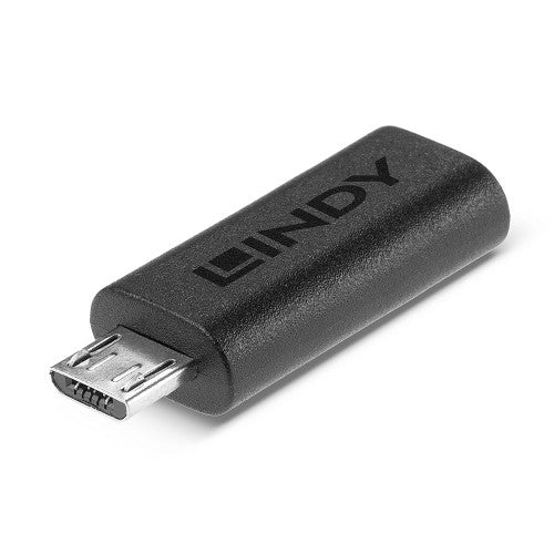 Lindy USB 2.0 Type Micro-B Male to C Female Adapter