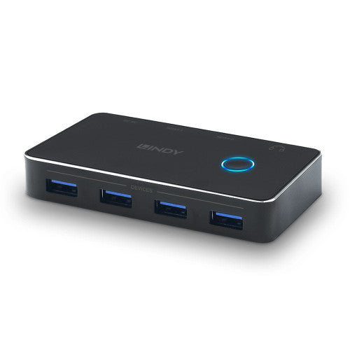 Lindy USB 3.0 Sharing Switch 2 to 4