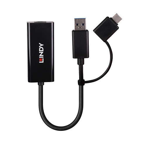 Lindy USB 3.2 Gen 1 Gigabit Ethernet Converter