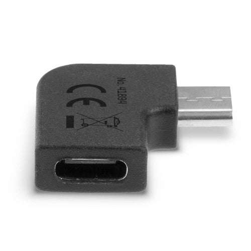 Lindy USB 3.2 Type C Male to C Female 90 Degree Adapter