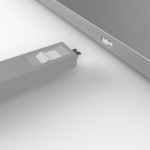 Lindy USB C Port Blocker 4 Pack + Key White