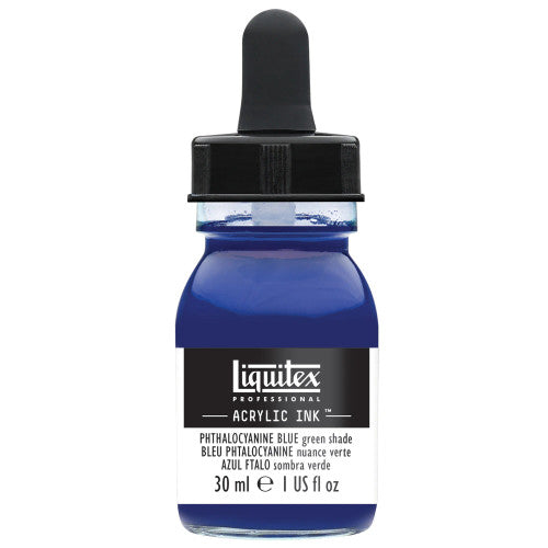 Liquitex Acrylic Inks 316 Phthalocyanine Blue Green Shade 30ml