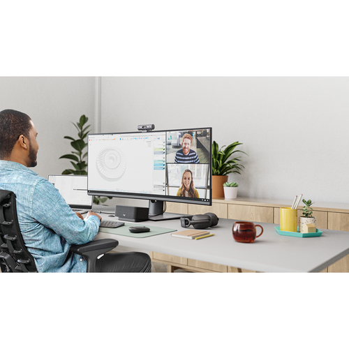 Logitech Brio 500 FHD 1080p Webcam with HDR Graphite