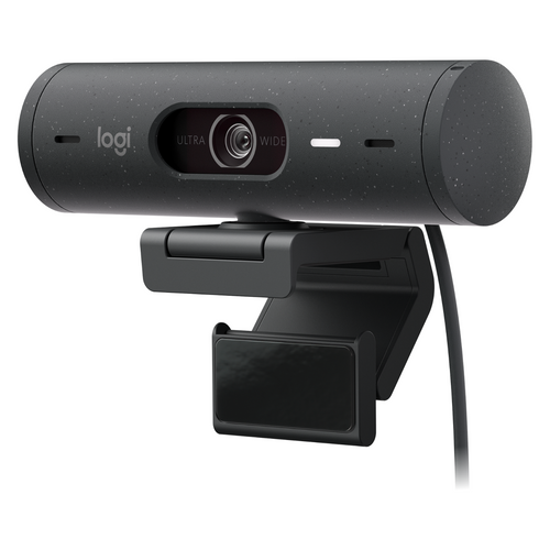 Logitech Brio 500 FHD 1080p Webcam with HDR Graphite