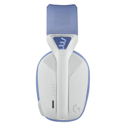 Logitech G435 LightSpeed Wireless Bluetooth Gaming Headset Off White and Lilac