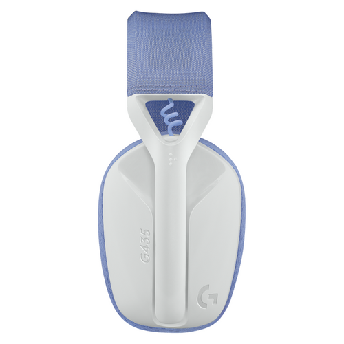 Logitech G435 LightSpeed Wireless Bluetooth Gaming Headset Off White and Lilac