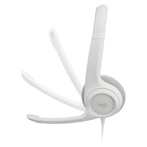 Logitech H390 Wired USB-A Headset Off White