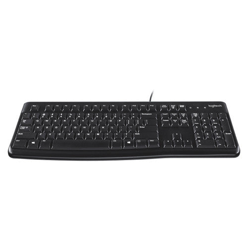Logitech K120 USB Wired Keyboard Black