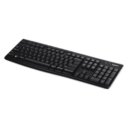Logitech K270 USB Wireless Keyboard Black