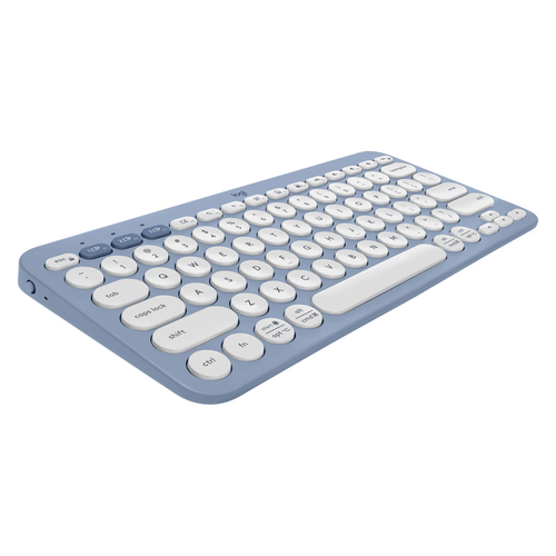 Logitech K380S Pebble 2 Wireless Keyboard and Mouse Combo Tonal Blue
