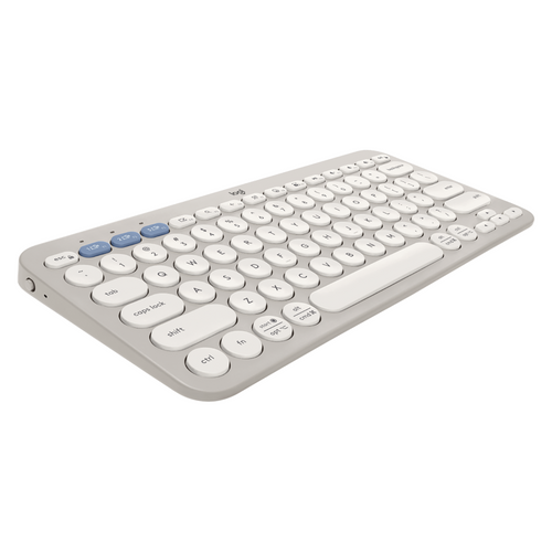Logitech K380S Pebble 2 Wireless Keyboard and Mouse Combo Tonal Sand