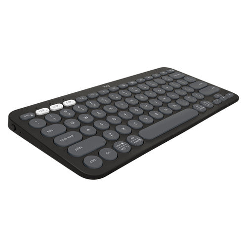 Logitech K380S Pebble Keys 2 Wireless Keyboard Tonal Graphite