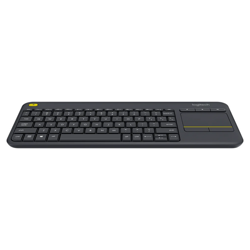 Logitech K400 Plus Wireless Keyboard with Touchpad Black