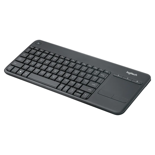 Logitech K400 Plus Wireless Keyboard with Touchpad Black