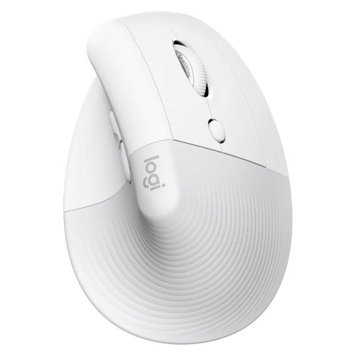 Logitech LIFT Vertical Wireless Mouse Off White