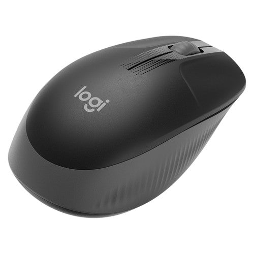 Logitech M190 Full-Size Wireless Mouse Charcoal