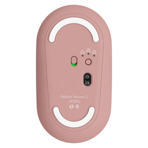 Logitech M350S Pebble Mouse 2 Tonal Rose