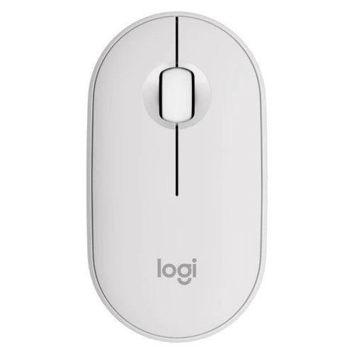 Logitech M350S Pebble Mouse 2 Tonal White