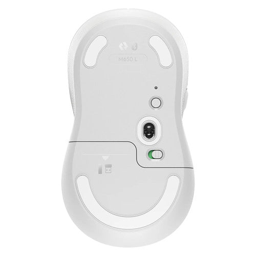 Logitech M650 L Signature Wireless Mouse Off White