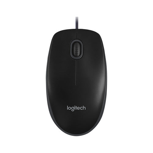 Logitech MK120 USB Wired Keyboard and Mouse Combo Black