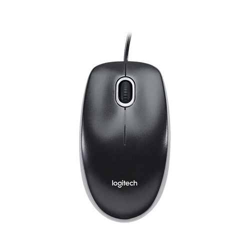 Logitech MK200 USB Wired Keyboard and Mouse Combo Black