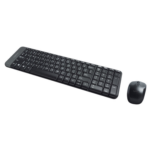 Logitech MK220 USB Wireless Keyboard and Mouse Combo Black