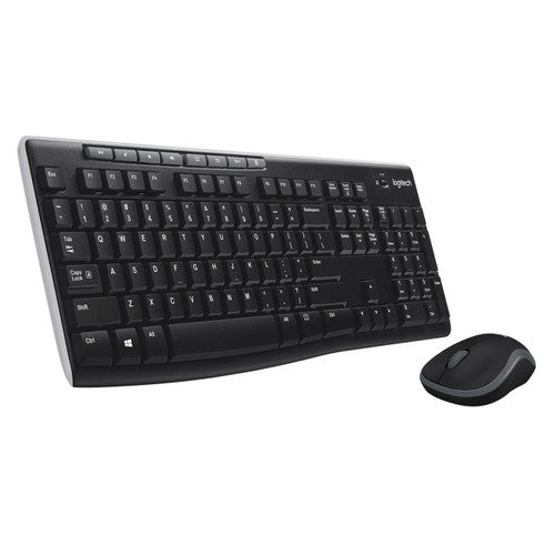 Logitech MK270R USB Wireless Keyboard and Mouse Combo Black