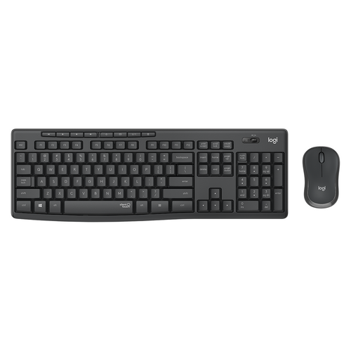 Logitech MK295 Silent Wireless Keyboard and Mouse Combo Graphite