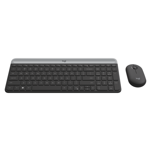 Logitech MK470 Slim Wireless Keyboard and Mouse Combo Graphite