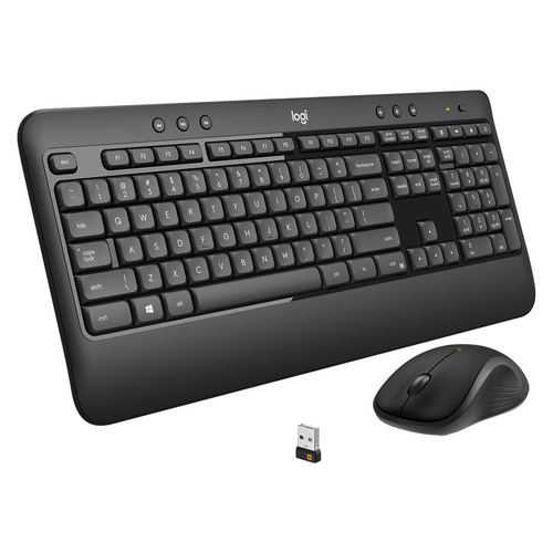 Logitech MK540 Advanced Wireless Keyboard and Mouse Combo Black