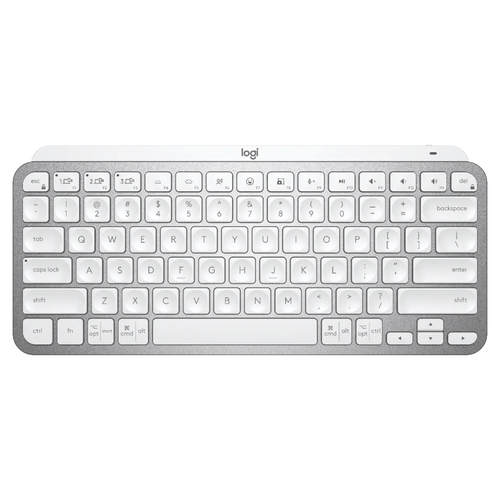 Logitech MX Keys Mini Wireless Illuminated Keyboard Pale Grey