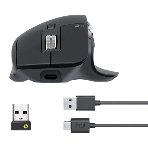 Logitech MX Master 3S Wireless Laser Mouse Graphite