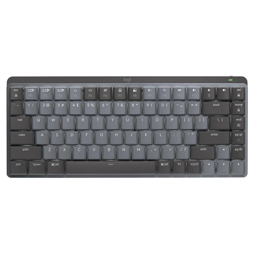 Logitech MX Mechanical Mini Wireless Keyboard Tactile Quiet Graphite