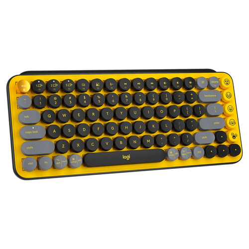 Logitech POP Keys Mechanical Wireless Emoji Keyboard Blast